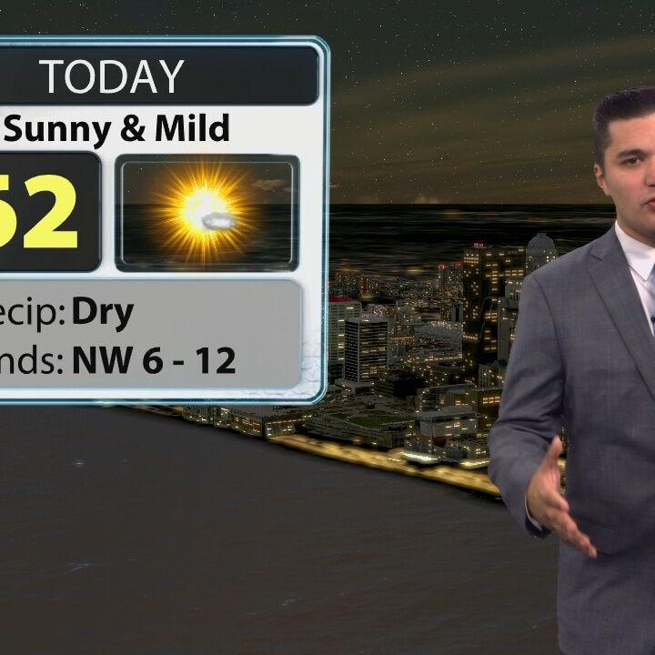 Bryce Jones' Thursday morning forecast